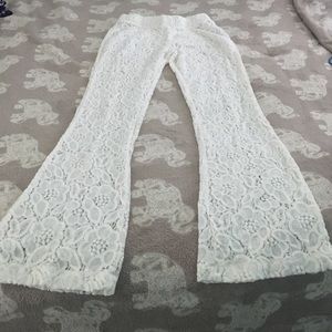Aerie lace pants size small